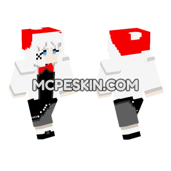 Red Bow Girl, front and back