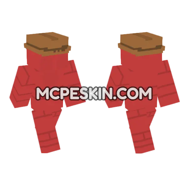 Red Brick Castle Guard, front and back