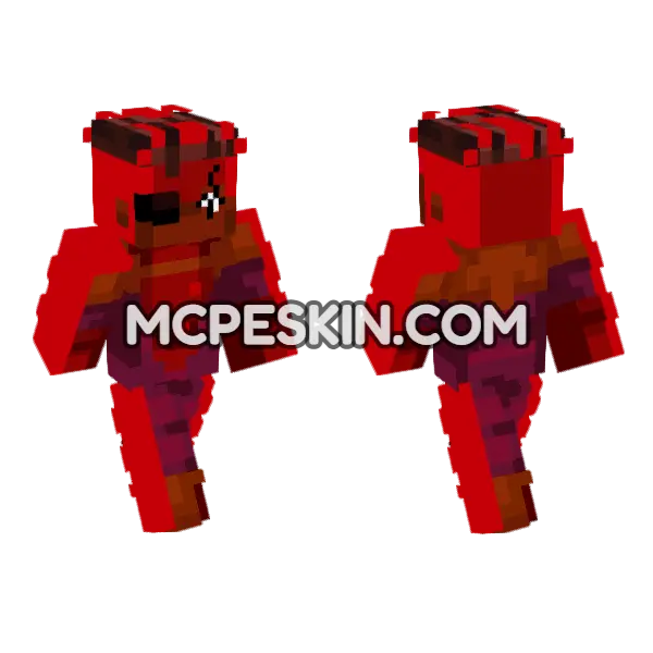 Red Fox Suit, front and back