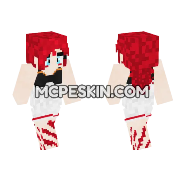Red Haired Girl, front and back