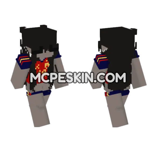 Red Numbered Jersey Outfit, front and back