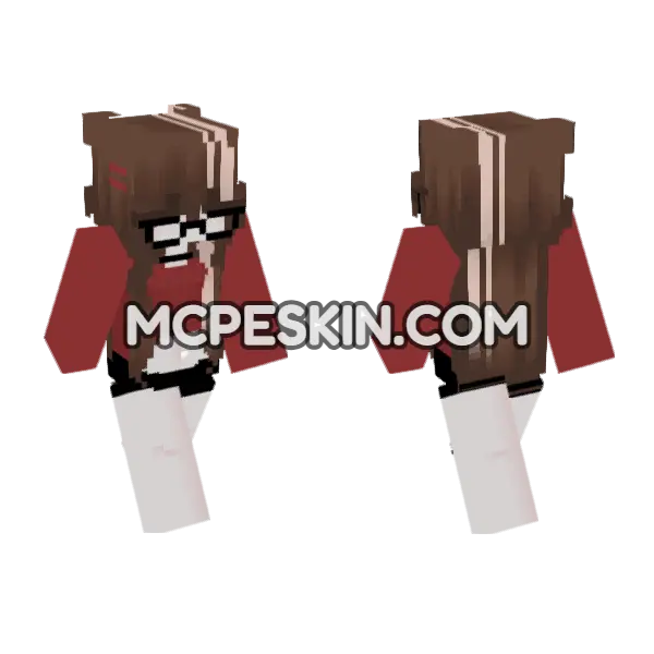 Red School Uniform, front and back