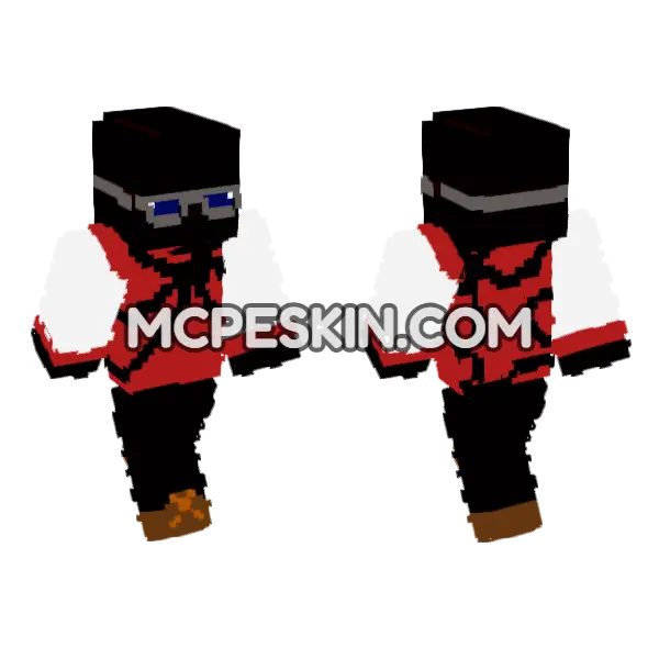 Red Spider Samurai, front and back
