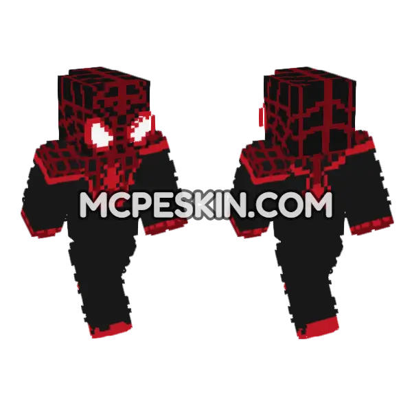 Red Spider Suit, front and back