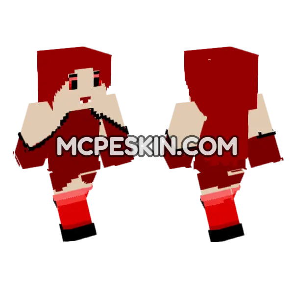 Red Vampire, front and back