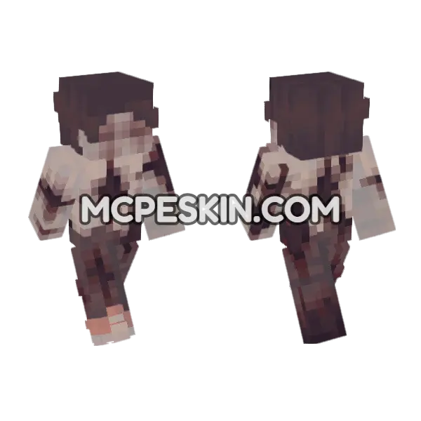 Reflection Chamber Minecraft Bedrock skin, front and back