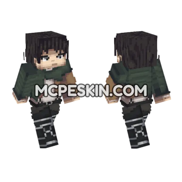 Rendrick Minecraft Bedrock skin, front and back
