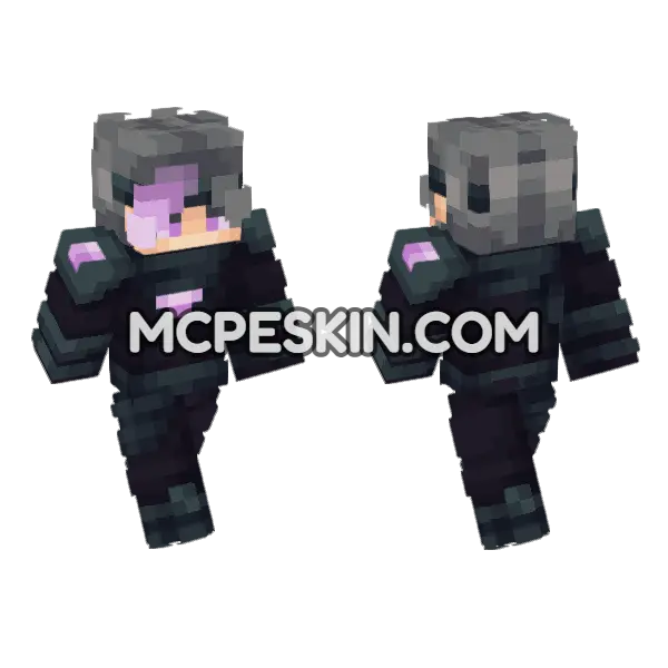 Rex Skin Minecraft Bedrock skin, front and back