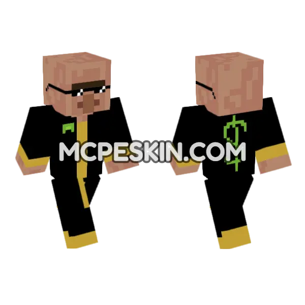 Rich Villager, front and back