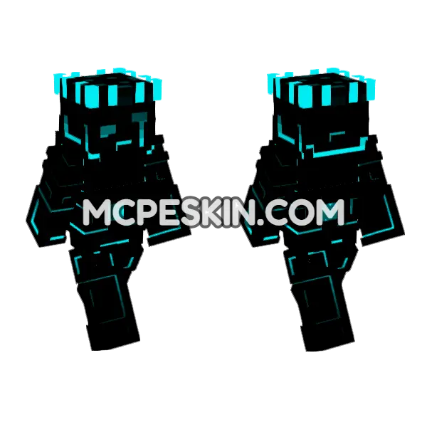 Rift Skin Minecraft Bedrock skin, front and back