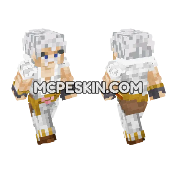 Ringo Roadagain Minecraft Bedrock skin, front and back