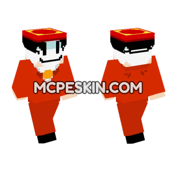 Rio 5659225 Minecraft Bedrock skin, front and back