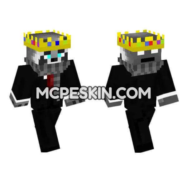 Rman Prince Minecraft Bedrock skin, front and back