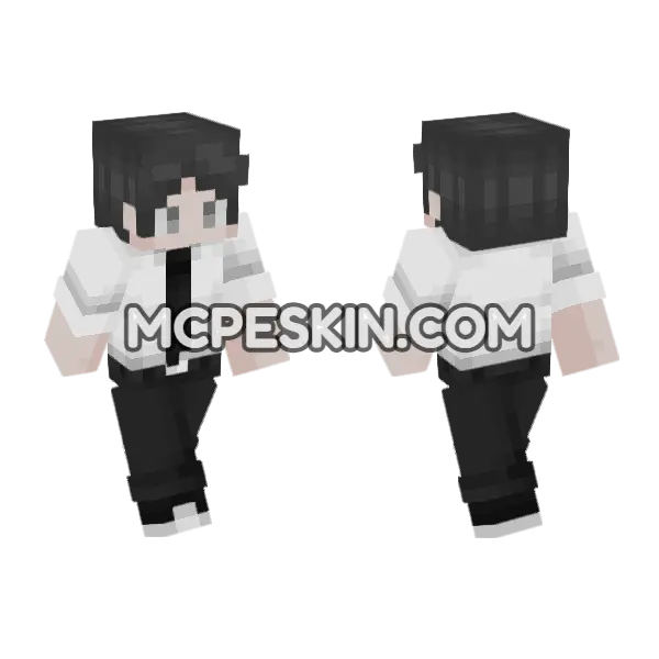Robert Skin Minecraft Bedrock skin, front and back