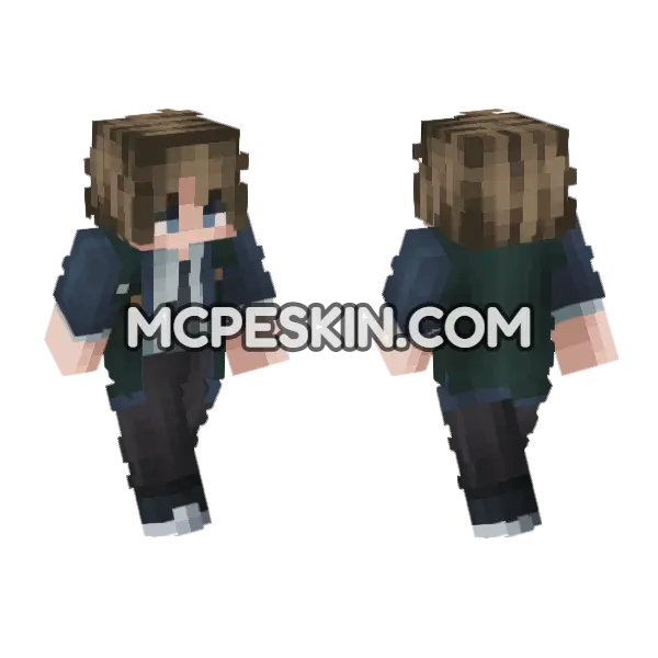 Robin Season 4 Minecraft Bedrock skin, front and back