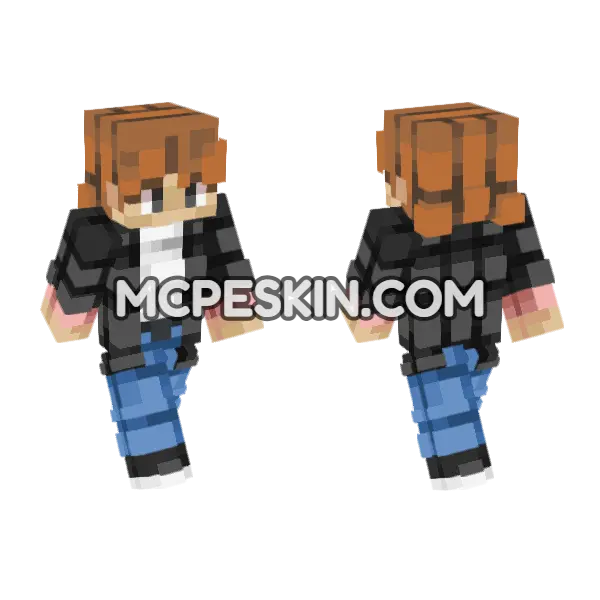 Robin Season 5 Minecraft Bedrock skin, front and back