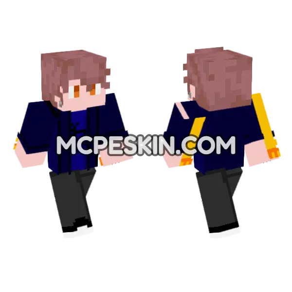 Roblox Bacon Boy, front and back
