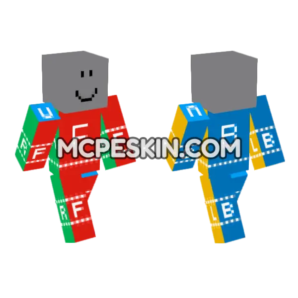 Roblox Shirt Pants Template Minecraft Bedrock skin, front and back