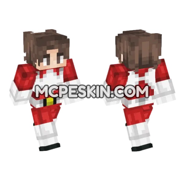 Rocky Skin Minecraft Bedrock skin, front and back