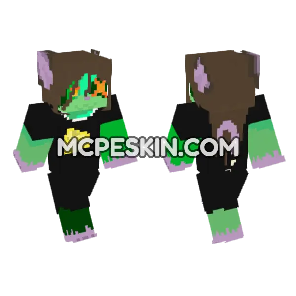 Rodent Gaming Outfit, front and back