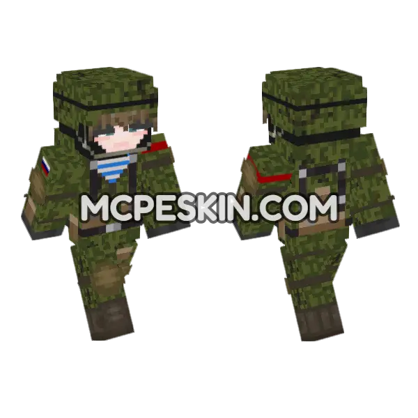 Russian Soldier Ratnik Uniform, front and back