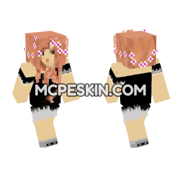 Sammie 4873280 Minecraft Bedrock skin, front and back