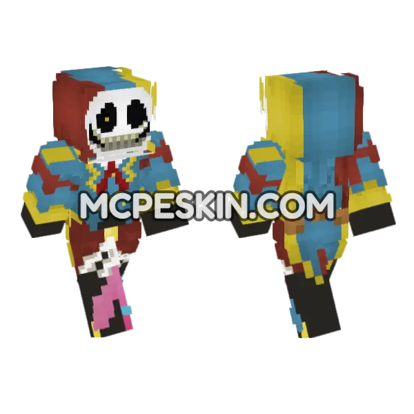 Sans Undertale, front and back