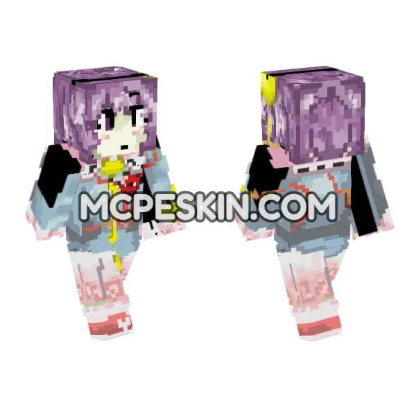 Satori Komeiji, front and back