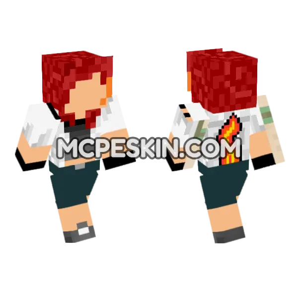 Scarlet No Face, front and back