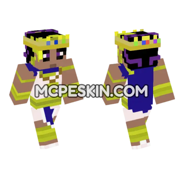 Seawattgaming Skin Minecraft Bedrock skin, front and back