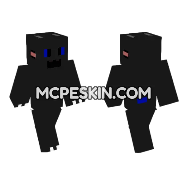 Seaweed The Skastodo Minecraft Bedrock skin, front and back