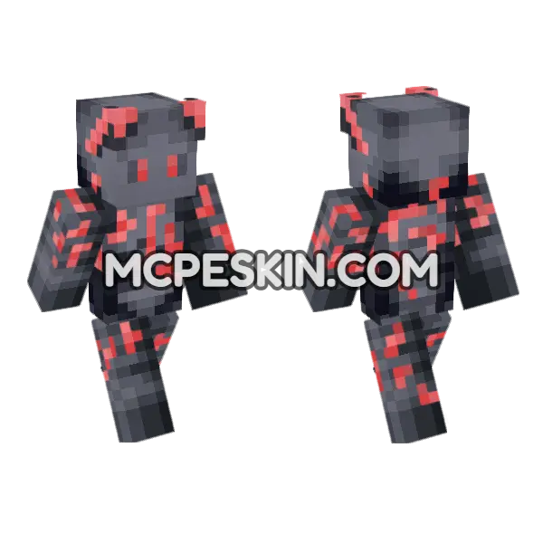 Senns Mother Minecraft Bedrock skin, front and back