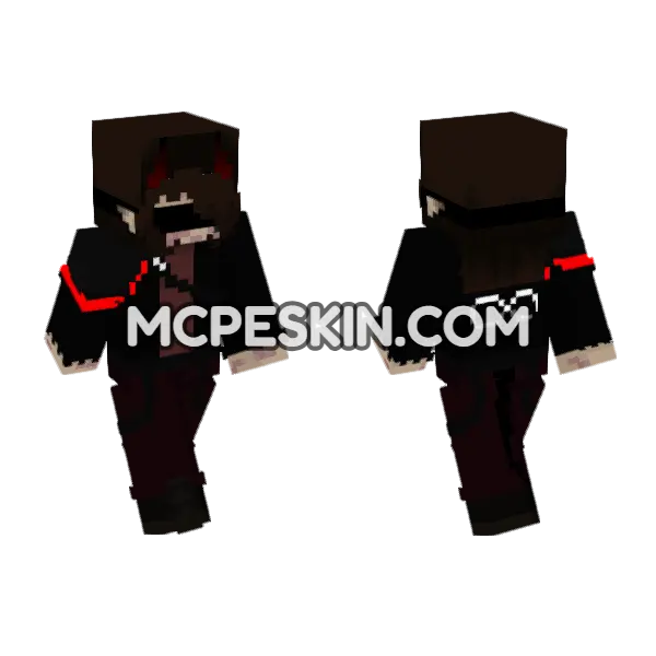 Shadow Blindfold, front and back