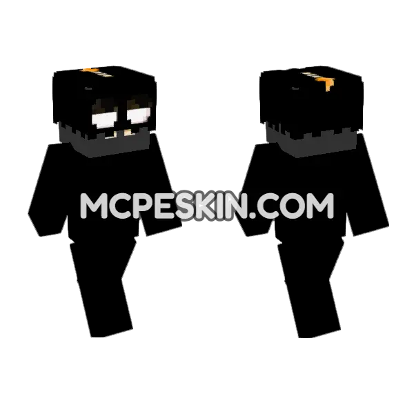 Shadow Mr Cupcake, front and back
