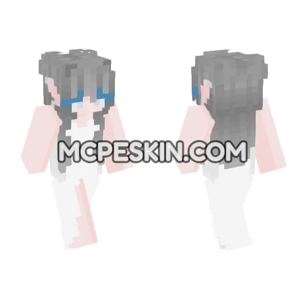 Shiella Minecraft Bedrock skin, front and back