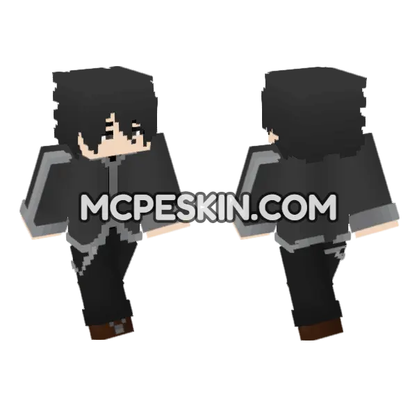 Shounen Character 1, front and back