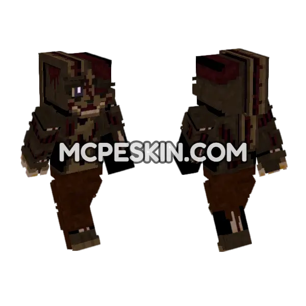 Showbiz Pizza Scraptrap, front and back