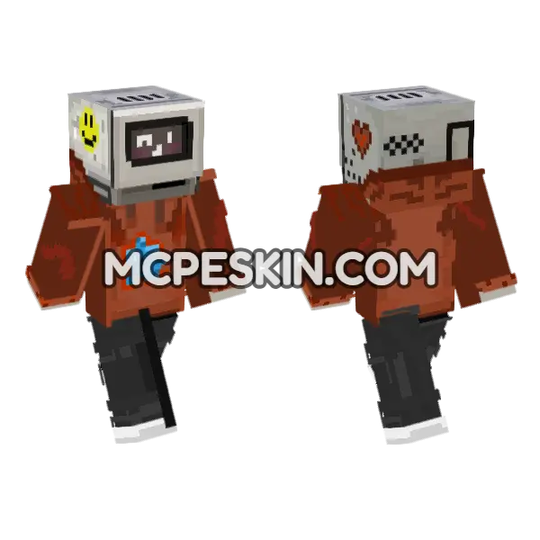 Sierra Minecraft Bedrock skin, front and back
