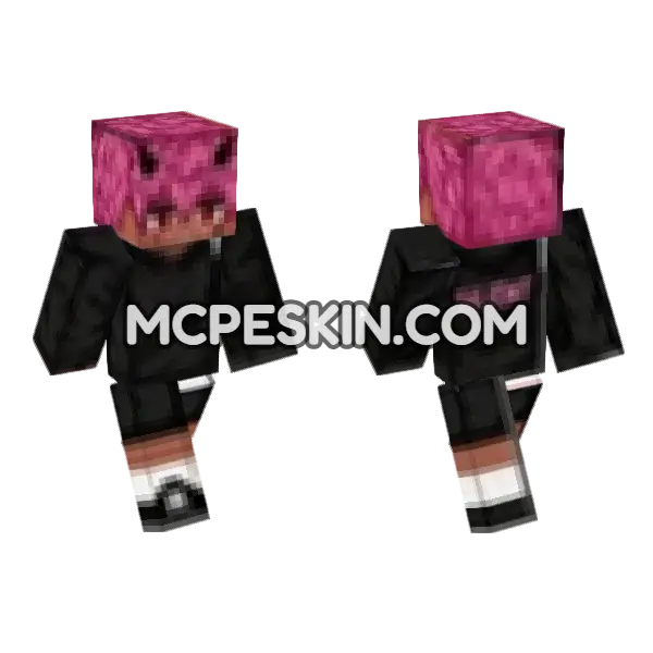 Silent Hoodie Outfit, front and back