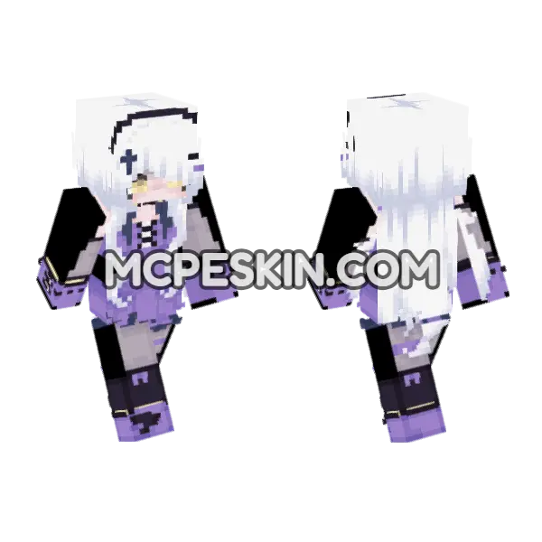 Silver Moon Witch, front and back