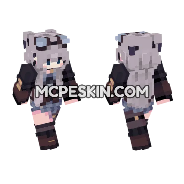 Skin 0faf3fa8a7f03fc3 Minecraft Bedrock skin, front and back