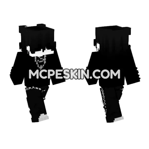 Skin 228 Exports Minecraft Bedrock skin, front and back