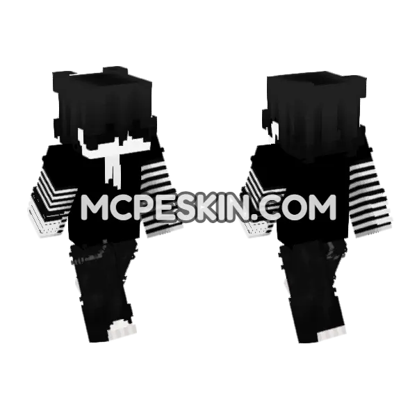 Skin 26 Exports Minecraft Bedrock skin, front and back