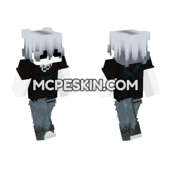 Skin 68 Exports Minecraft Bedrock skin, front and back