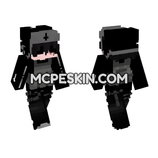 Skin Pack 1 6820658 Minecraft Bedrock skin, front and back