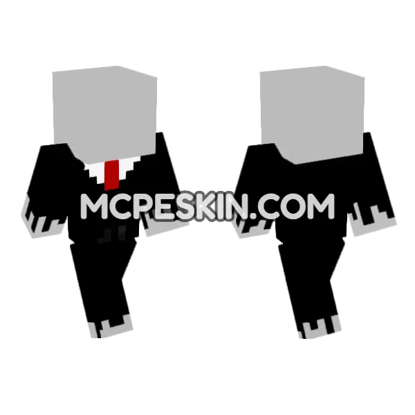 Skin13 Minecraft Bedrock skin, front and back
