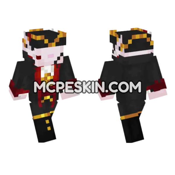 Skin15 Minecraft Bedrock skin, front and back