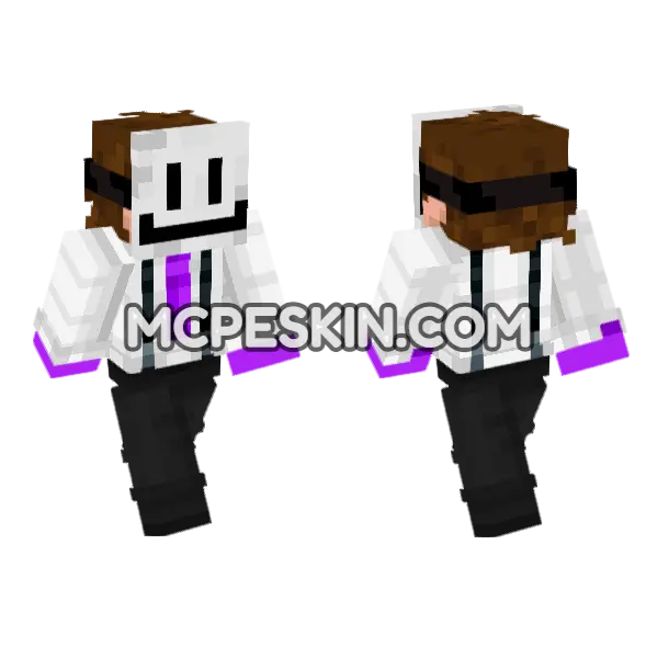 Skin2 Minecraft Bedrock skin, front and back