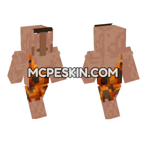 Skin20 Minecraft Bedrock skin, front and back