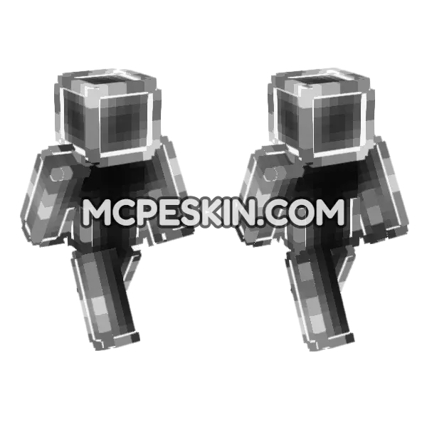 Skin23 Minecraft Bedrock skin, front and back